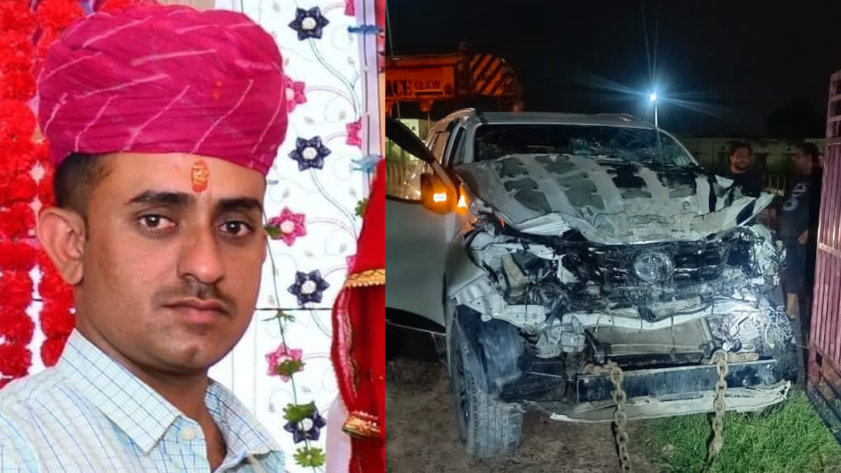 Sarpanch in Sikar died in road accident, 7 others injured