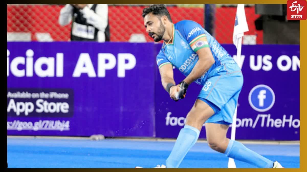 Indian mens hockey team captain Harmanpreet Singh