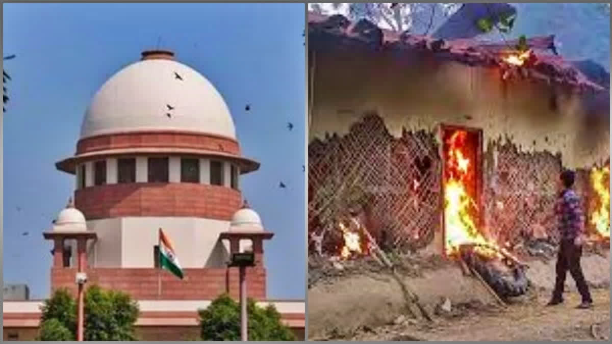 supreme court says breakdown of law and order and constitutional machinery in manipur