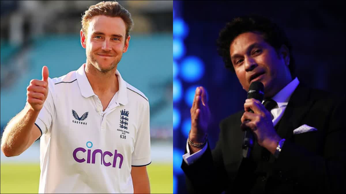 Stuart Broad Sachin Tendulkar