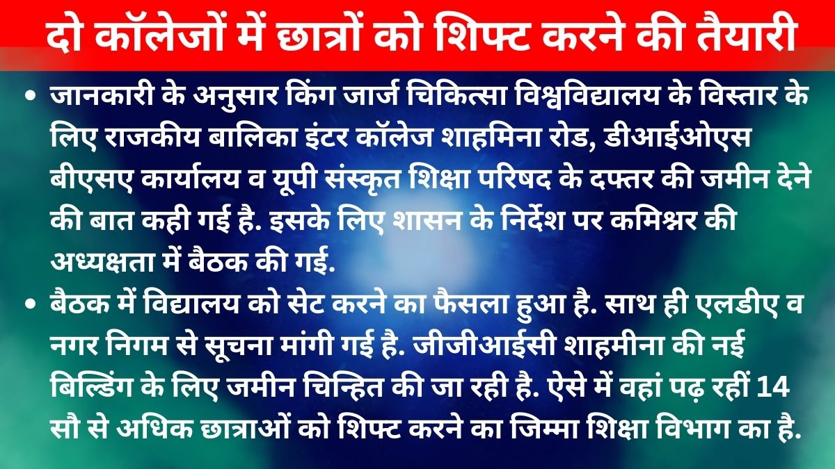 लखनऊ का 120 साल पुराना बालिका इंटर कॉलेज होगा बंद.