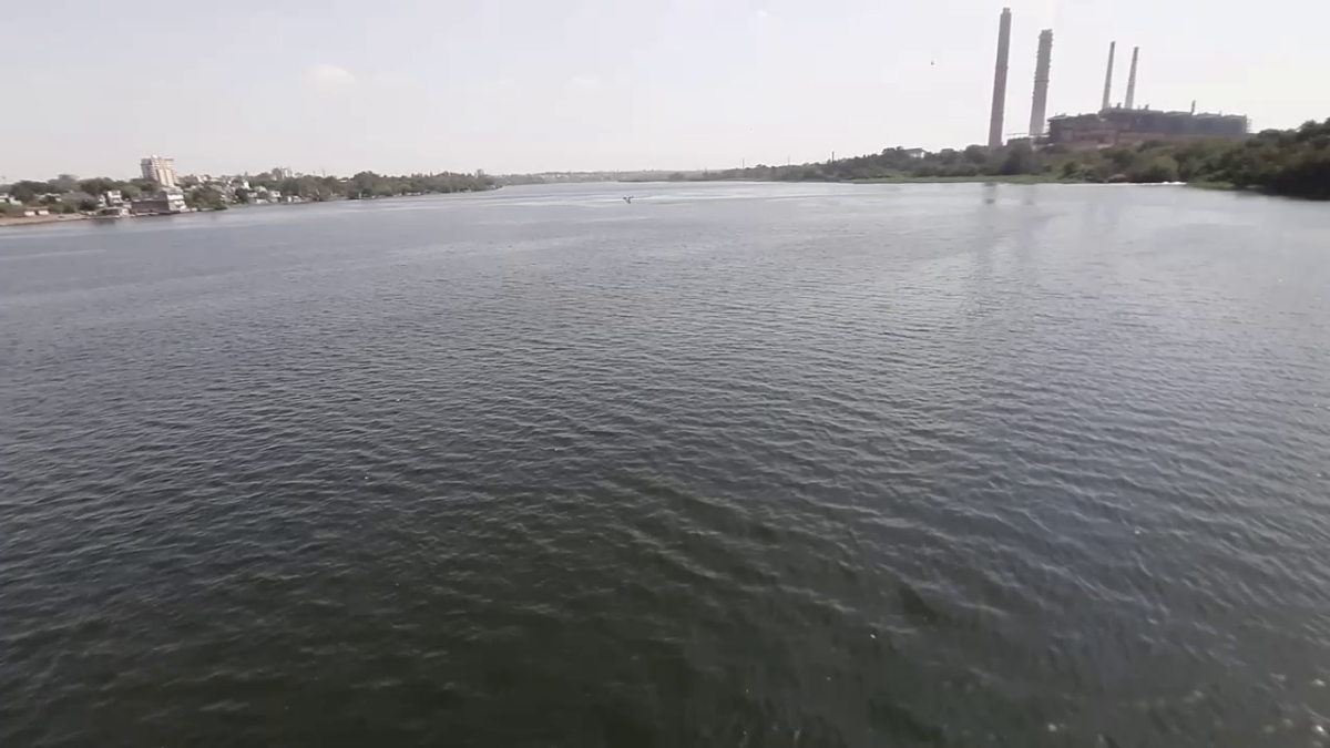 Kota Barrage in Chambal River