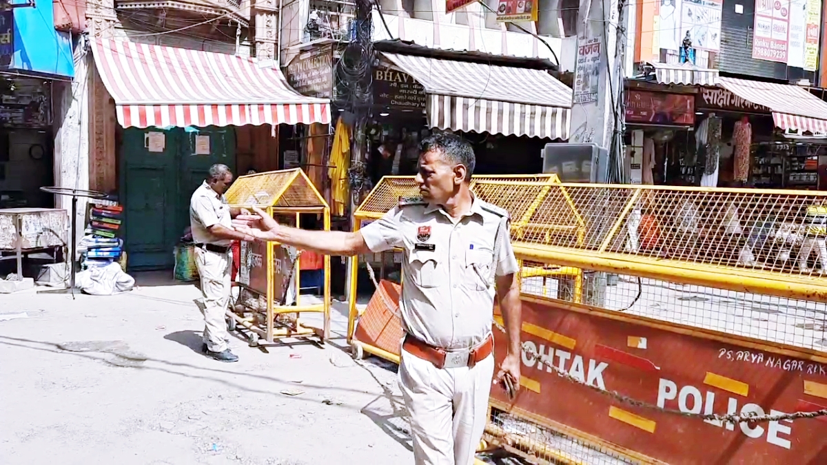 Police alert in Rohtak