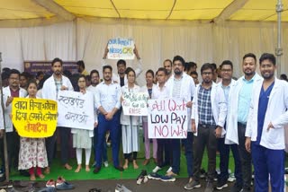 Junior Doctors Indefinite Strike In Chhattisgarh
