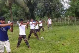 FIR lodged against Bajrang Dal for imparting arms training in Darrang district of Assam