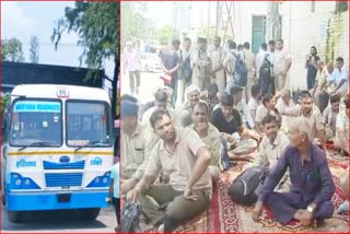 river and conductor beaten up in Karnal