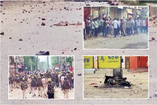 Haryana violence  Haryana Toll rises to five  curfew in Nuh  Haryana violence updation  നുഹ് ജില്ലയിൽ കർഫ്യൂ  ഹരിയാന അക്രമണം  ഹരിയാനയിൽ സംഘർഷം  ഹരിയാനയിൽ മരണം  വിശ്വ ഹിന്ദു പരിഷത്ത്