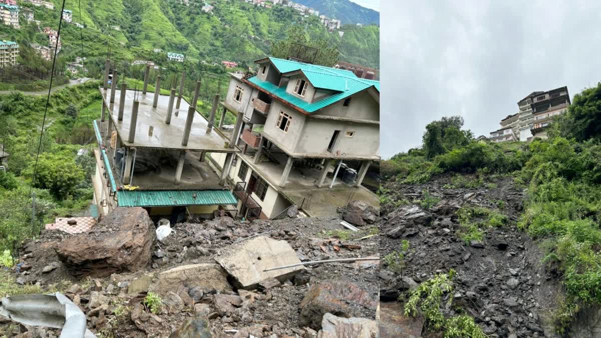 Cloudburst in Samej Khad in Rampur