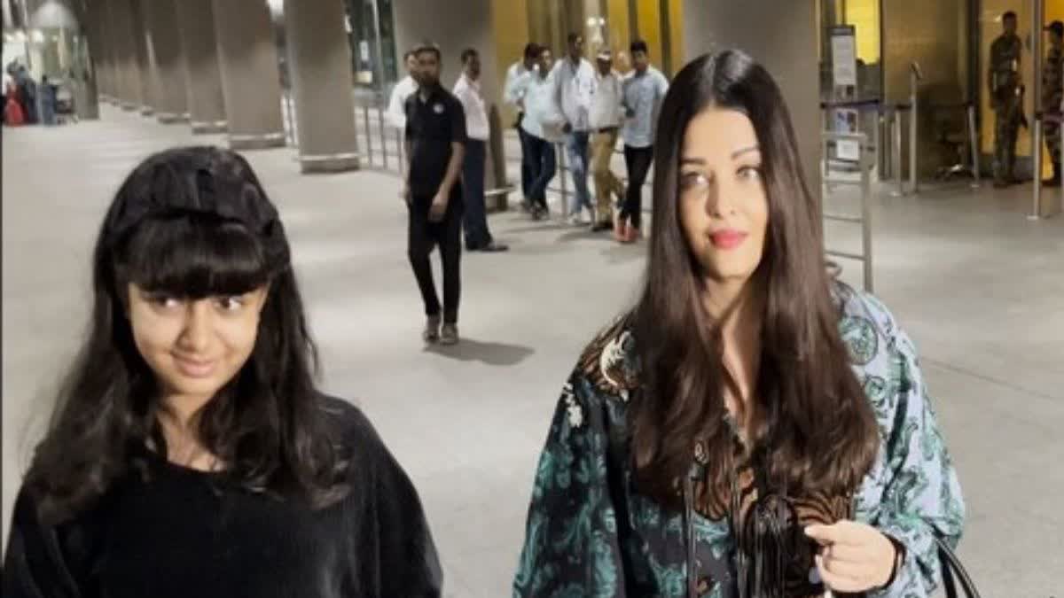 Aishwarya Rai and Aaradhya