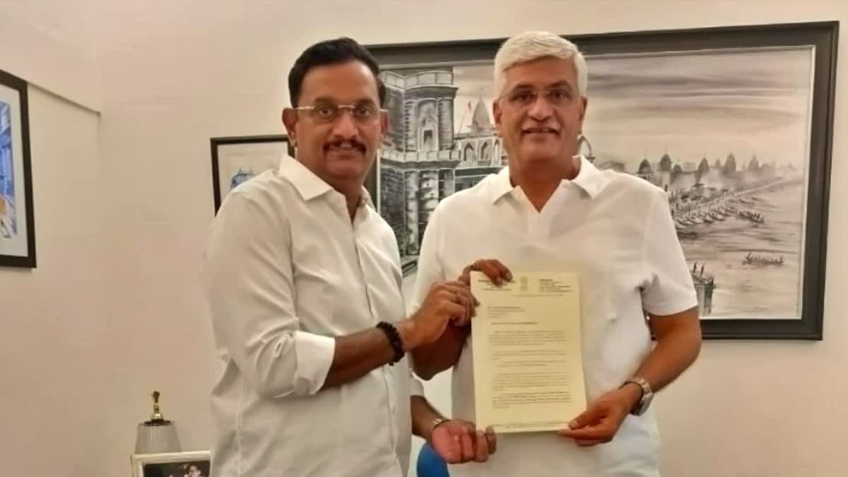 Vijayawada MP Meet Union Minister Shekhawat