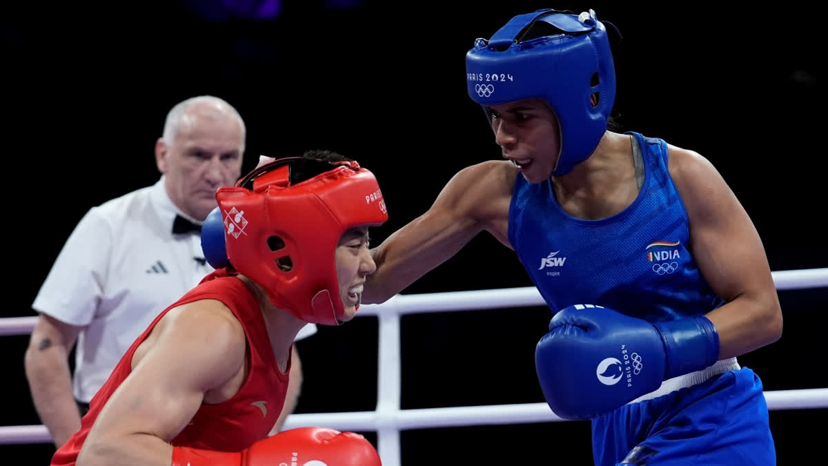 Nikhat Zareen Storms Into Quarterfinal, Beats Chinese Wu Yu By 5-0 Verdict