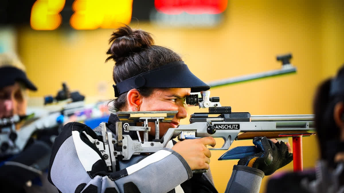 India’s star shooters Anjum Moudgil and Sift Kaur Samra finished finished in 16th and 31th  place respectively in the final of the women’s 50-meter Rifle 3 Position Individual event in the ongoing Paris Olympics 2024.