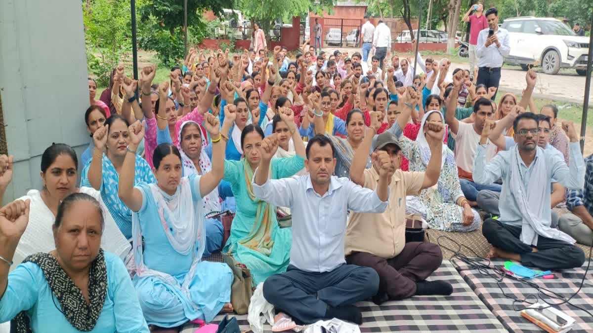 ANM Strike in Haryana