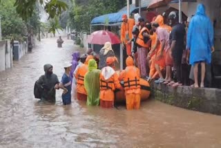 RAIN ALERT IN KERALA  FLOOD IN THRISSUR  തൃശൂർ വെള്ളപ്പൊക്കം  LATEST NEWS IN MALAYALAM