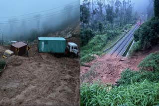 ಮಳೆಯಿಂದ ಗುಡ್ಡ ಕುಸಿತ