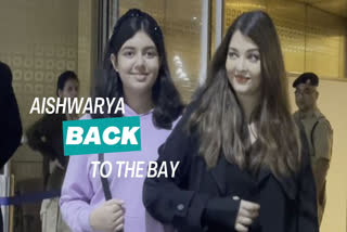 Aishwarya Rai Bachchan returns to Mumbai with her daughter Aaradhya after a New York trip, arriving early Thursday morning. Despite separation rumours, she was seen cheerful and engaging positively with paparazzi and airport staff, which reassured fans about her marriage with Abhishek Bachchan.