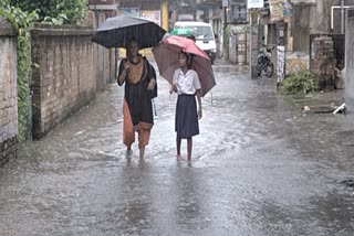 Heavy Rainfall in South 24 Parganas