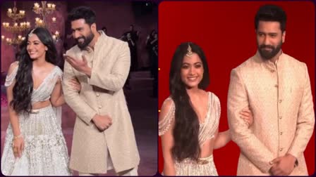 Vicky Kaushal and Rashmika Mandanna