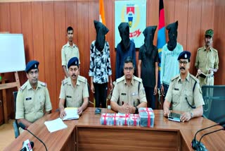 police seized illegal doda worth one and half crore and weapons In Khunti