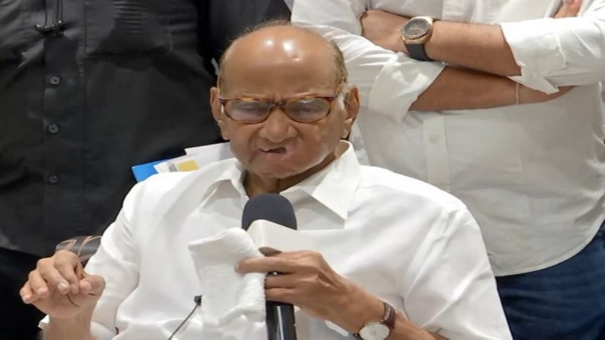 Sharad Pawar slams BJP for its 'Ghamandia' barb at INDIA grouping