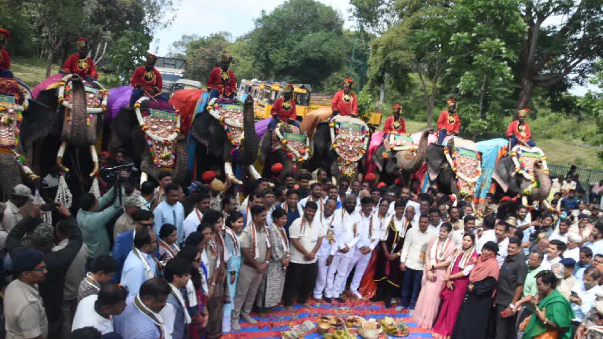 Gajapayana begins with ceremonial splendor