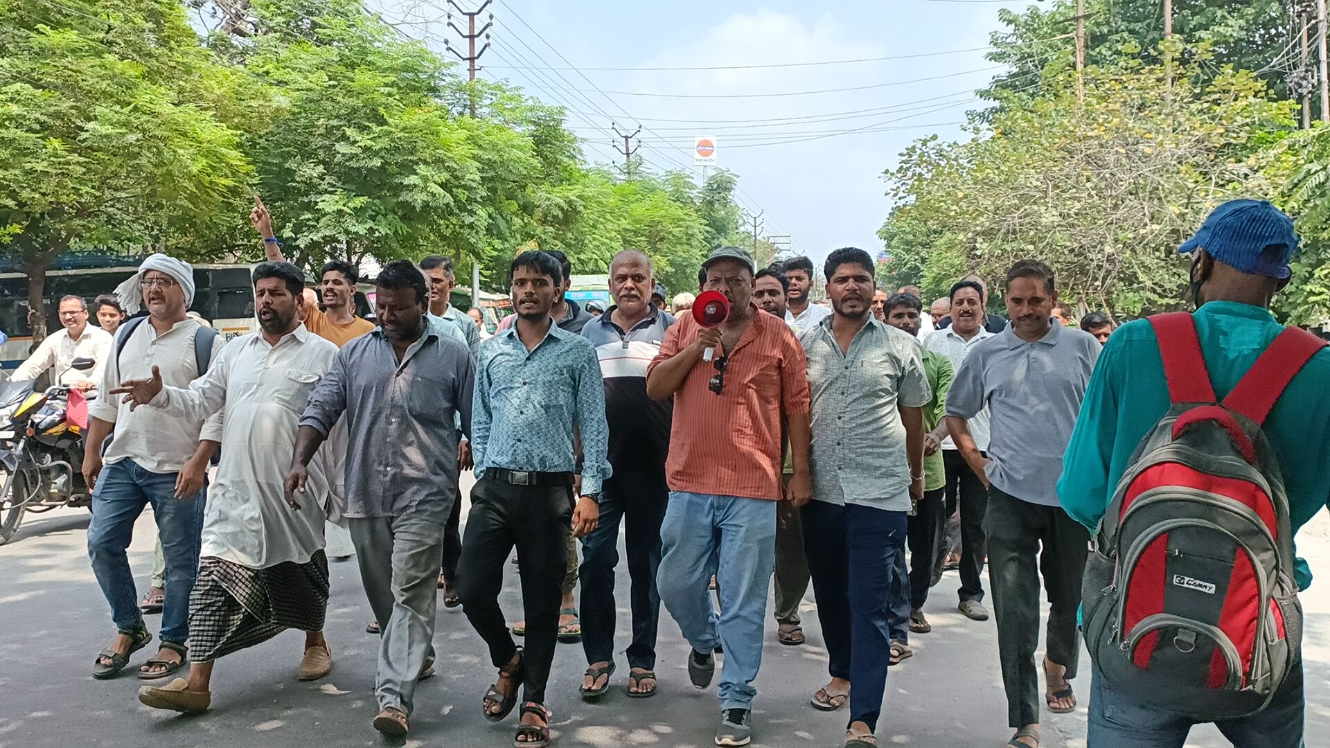 Ramnagar Traders Protest