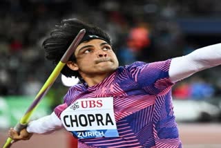 Neeraj chopra wins silver medal in Diamond League