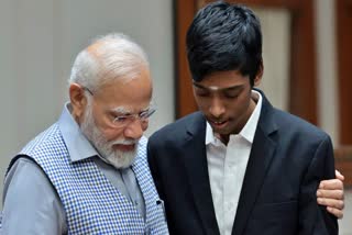 R Praggnanandhaa meets PM Narendra Modi