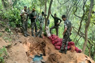 explosives recovered in Giridih