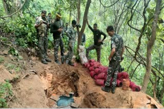 crime-explosives-recovered-in-giridih-were-planted-by-top-leaders-of-cpi-maoist