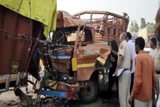 karnal road accident