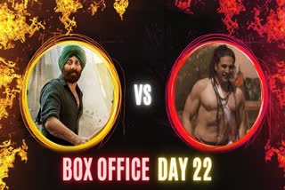 Gadar 2 vs OMG 2 box office day 22