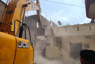 Indore Bulldozer Action