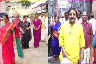 _ISRO_Scientists_Team_Visited_Tirumala_and_Srikalahasti_for_Aditya_L1_Success