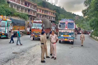 180 police and home guards on 24x7 duty in mandi