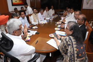 meeting on irrigation water supply from Gangnahar