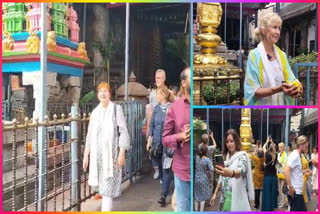 Russian_Devotees_Visits_Srikalahasti_Temple