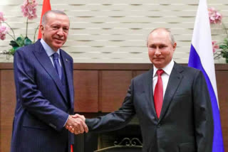Russian President Vladimir Putin will host Turkish leader Recep Tayyip Erdogan for talks in Russia's Black Sea resort of Sochi on Monday, the Kremlin announced Friday, just over six weeks after Moscow broke off a deal partly brokered by Ankara that allowed Ukrainian grain to reach world markets despite the 18-month war.
