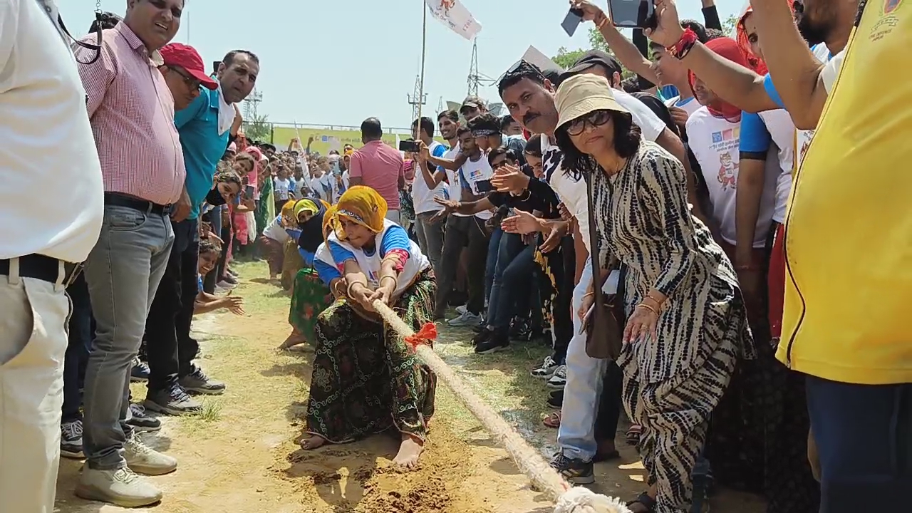 district olympic sports begins in Jaipur