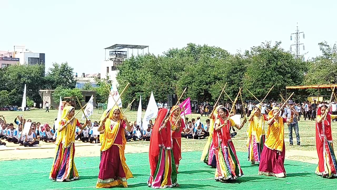 district olympic sports begins in Jaipur