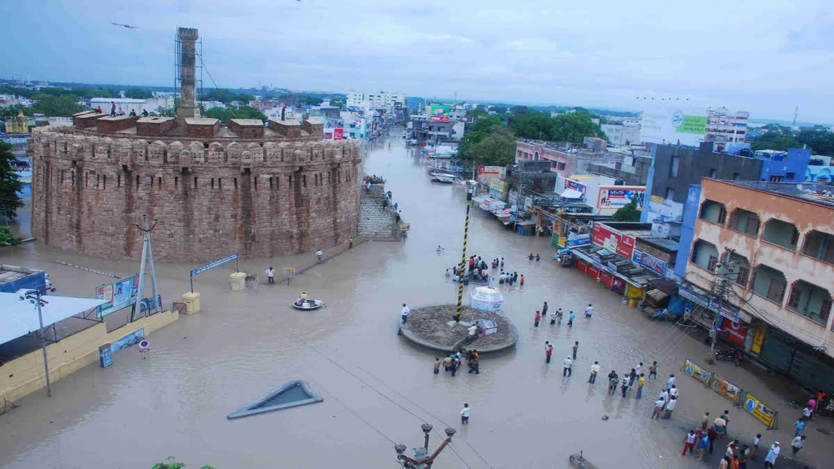 Since Friday night, incessant rains have lashed several places in Andhra Pradesh including Vijayawada in the last 24 hours