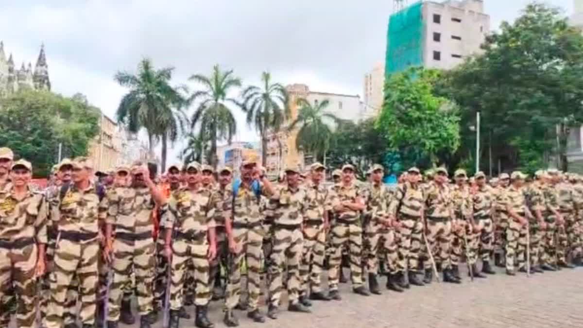 Heavy Security On Gateway Of India