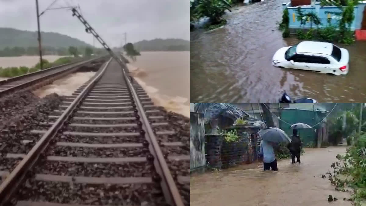 Heavy RainFall in Mahabubabad Today