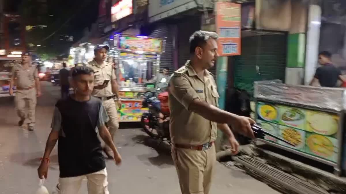 Police action in Haldwani