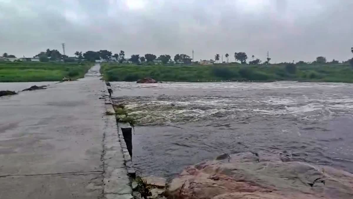 Heavy Flood Water To Yadadri Musi River