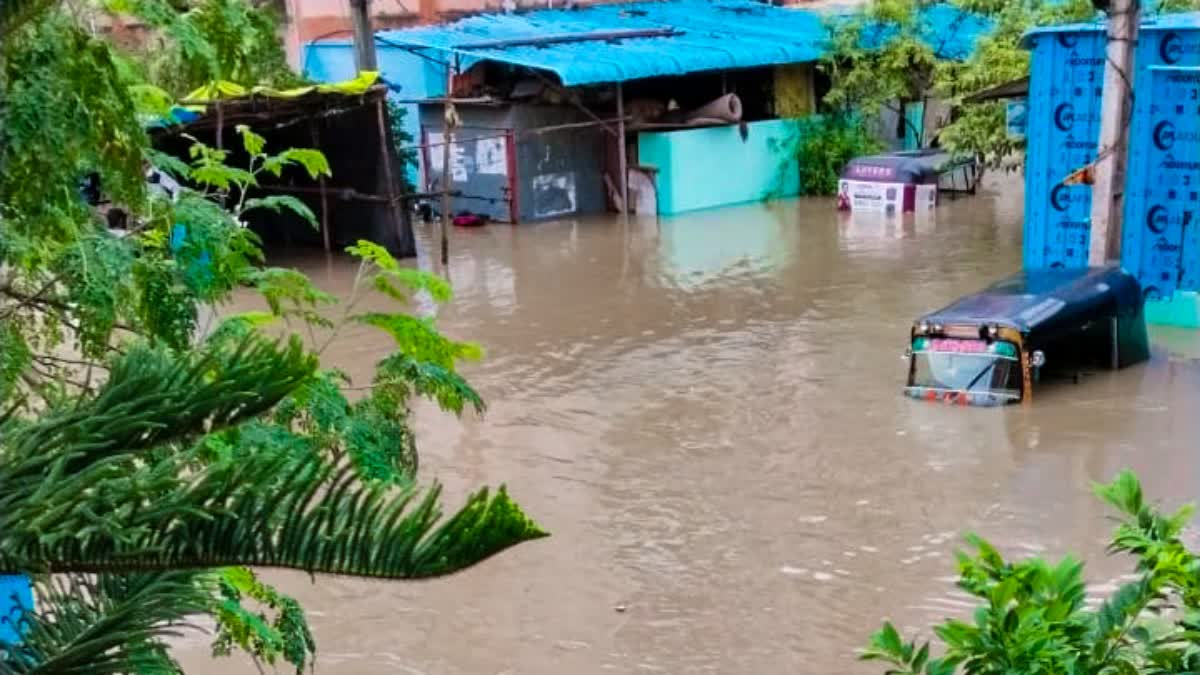 Record rains in AP vijayawada rain today