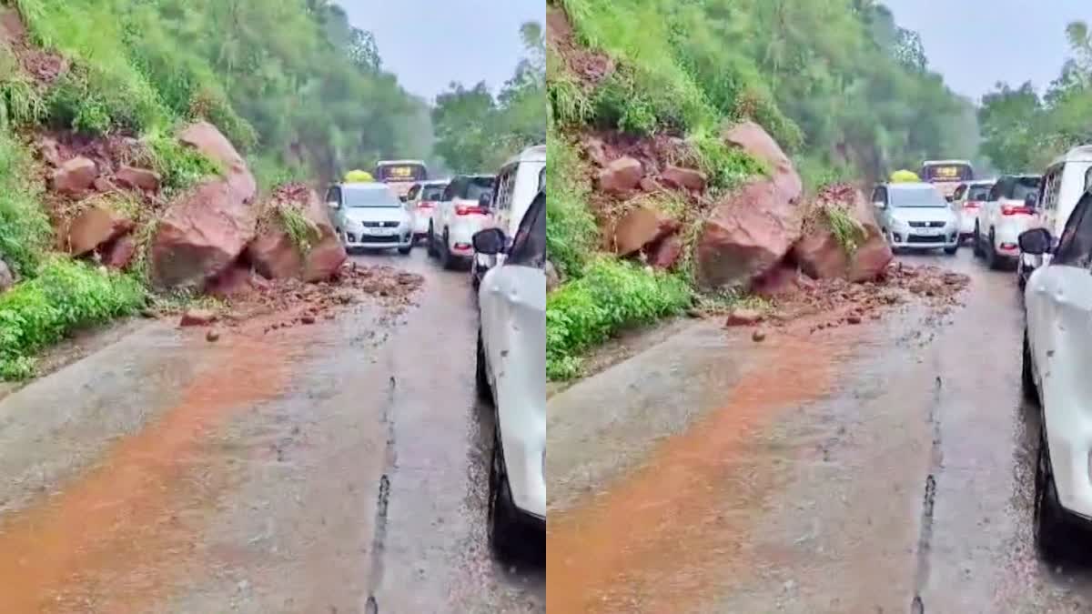 Landslide Collapse in Nagar Kurnool District