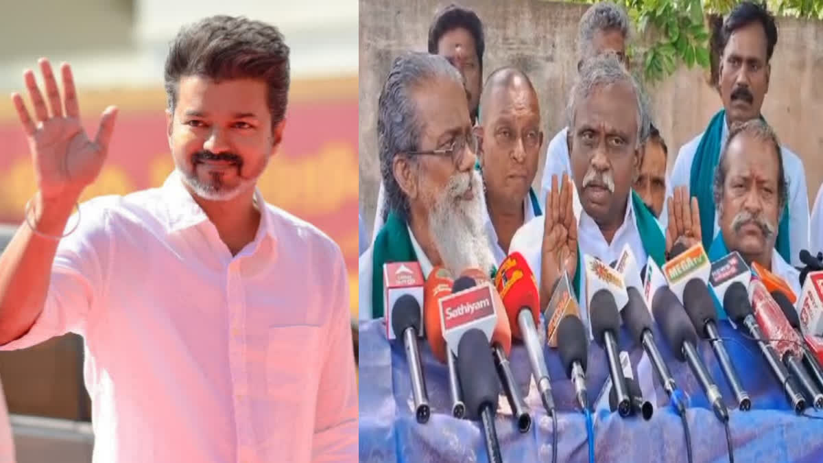 நடிகர் விஜய் மற்றும் பி.ஆர்.பாண்டியன்