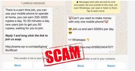 WHATSAPP NEW SCAM ALERT