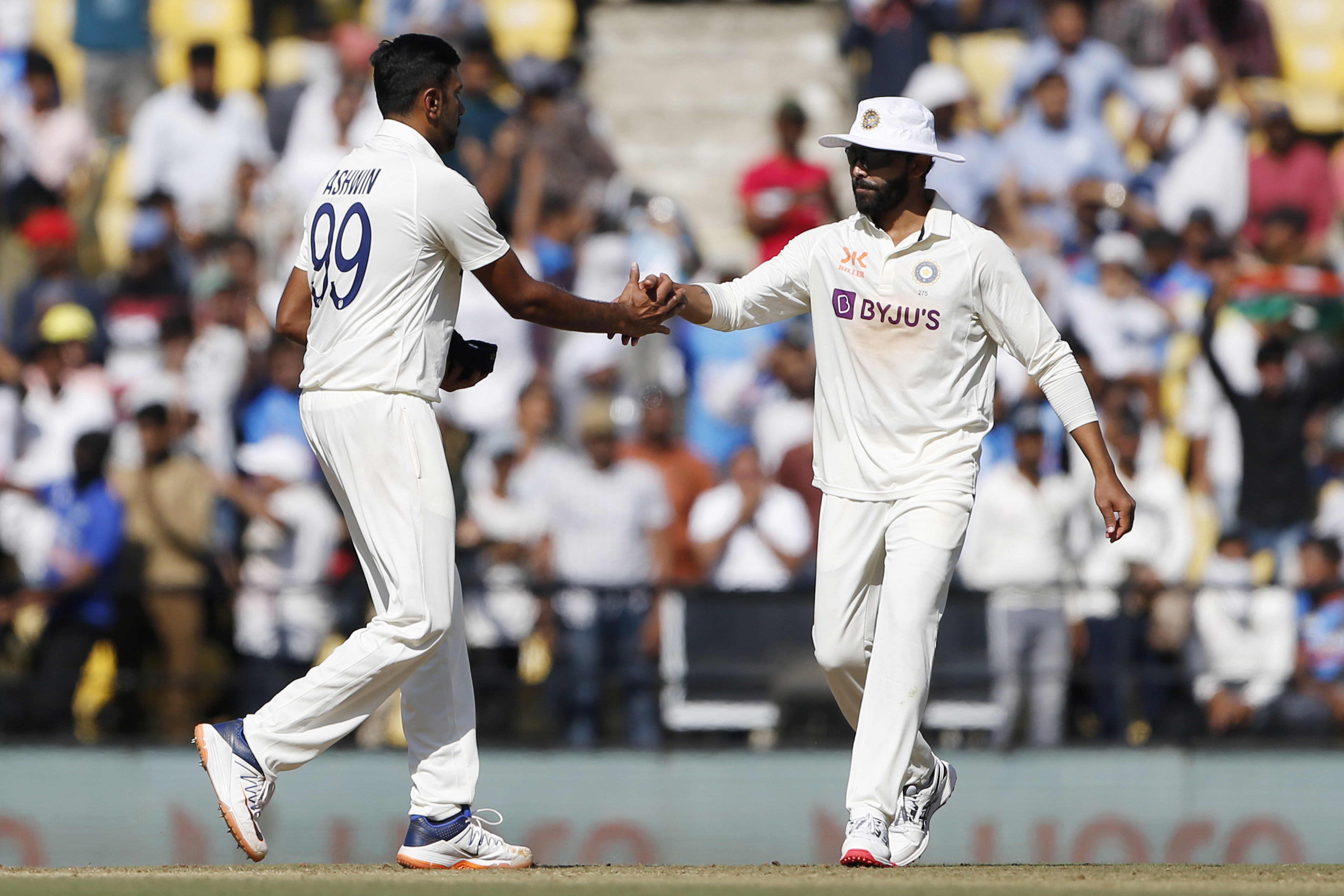 Ravichandran Ashwin  and Ravindra Jadeja